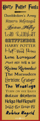 Look at all the great Harry Potter inspired free fonts! Perfect for our birthday party invites and scrapbook pages! Includes a new Fantastic Beasts and Where to Find Them Font!