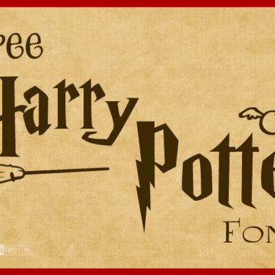Free Harry Potter Fonts