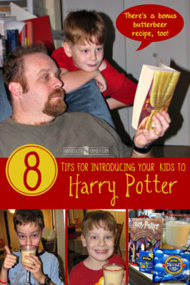 DIY Butterbeer -- Make introducing your children to Harry Potter (and any kids' series) fun and immersive with these handy tips! (Plus, there's a bonus Butter Beer Recipe Included!)