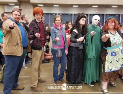 The Family that Cosplays Together .... or how I finally got the guts to play dress up in front of other geeks at the Dallas Comicon.