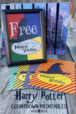Are you planning the best vacation ever to the Wizarding World ... or having a Harry Potter themed birthday party? Get these free countdown printables to help countdown the days until .... Are you planning the best vacation ever to the Wizarding World ... or having a Harry Potter themed birthday party? Get these free countdown printables to help countdown the days until ....