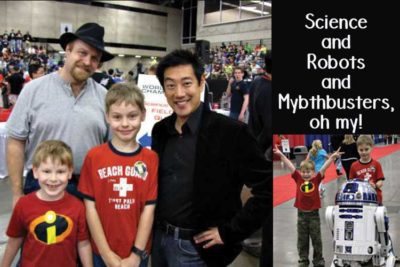 Science and Robots and Mythbustrers, oh my! Encouraging our kids through geeky adventures!