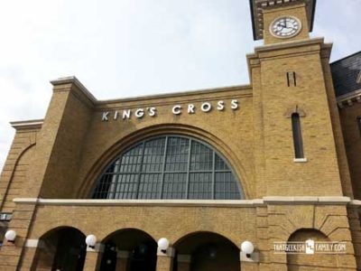 Kings Cross Station, London: Our first visit to Universal Orlando and Wizarding World of Harry Potter - come check it out for details on vacation planning and having fun!