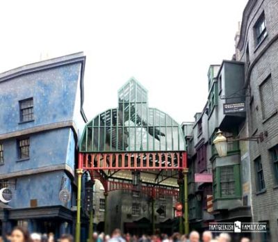 Diagon Alley: Our first visit to Universal Orlando and Wizarding World of Harry Potter - come check it out for details on vacation planning and having fun!