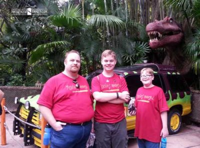 Jurassic Park: Our first visit to Universal Orlando and Wizarding World of Harry Potter - come check it out for details on vacation planning and having fun!