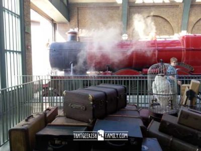 Kings Cross Station: Our first visit to Universal Orlando and Wizarding World of Harry Potter - come check it out for details on vacation planning and having fun!