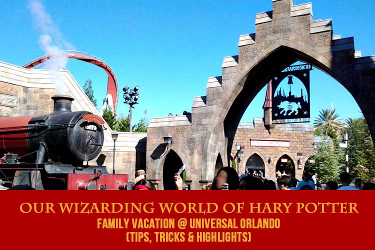 Our first visit to Universal Orlando and Wizarding World of Harry Potter - come check it out for details on vacation planning and having fun!