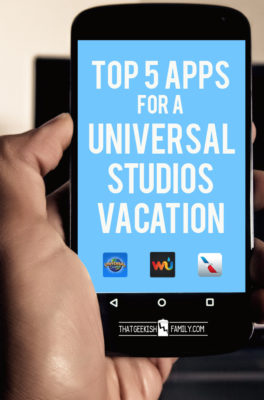 Top 5 phone apps to use for your Universal Studios / Wizarding World of Harry Potter Vacation