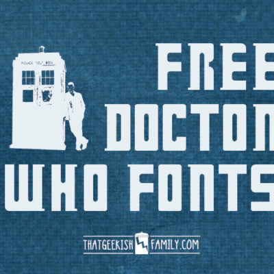 Free Doctor Who Fonts
