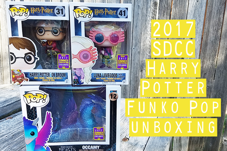 SDCC Exclusive Harry Potter Funko Pop Unboxing